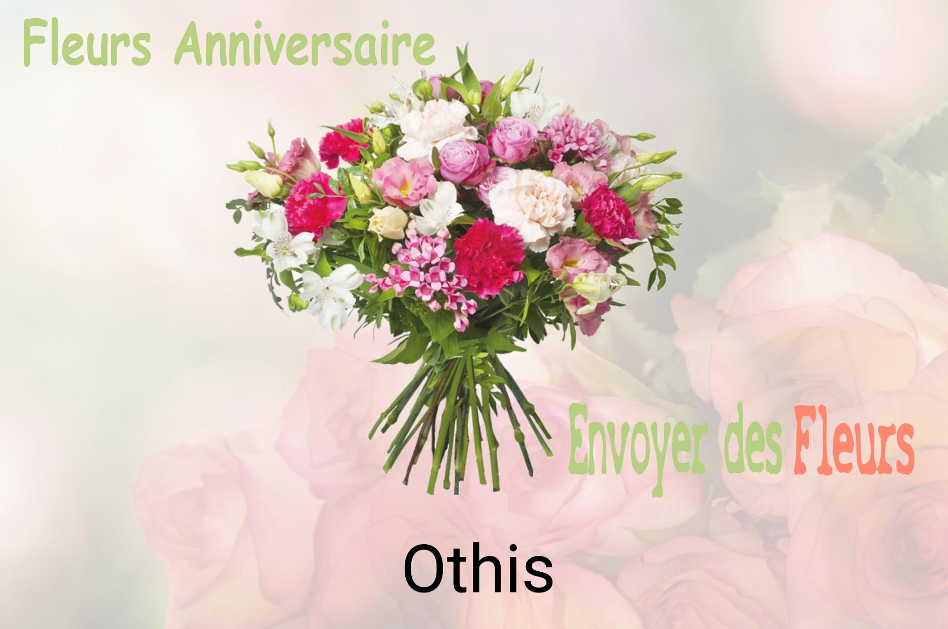 Bouquet de fleurs d’anniversaire livré à Othis